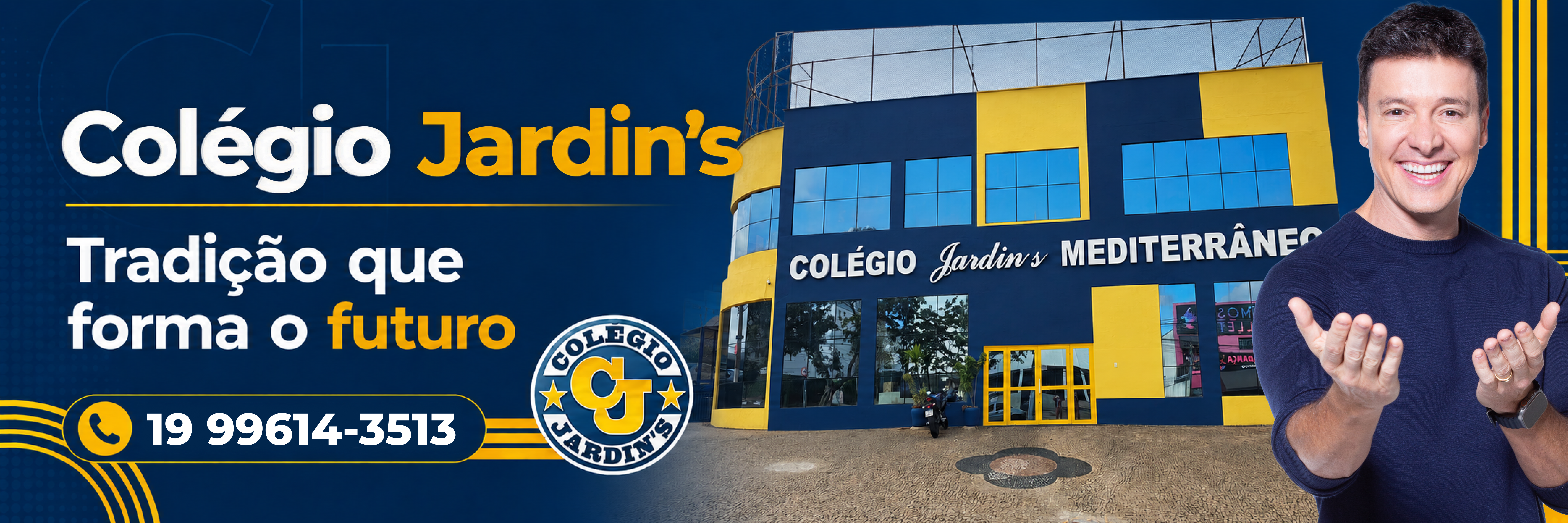 Banner principal do Colégio Jardins